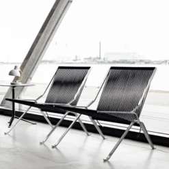 PK25 Fåtölj Flätad Flagglina