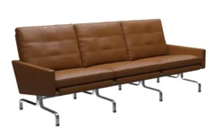PK31 Soffa 3-Sits Aura Läder