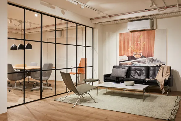 PK31 Soffa 3-Sits Aura Läder