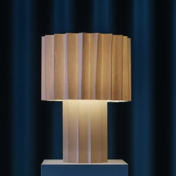 Plissé Bordslampa