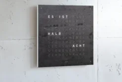 QlockTwo Earth 45 Creator’s Edition Metamorphite