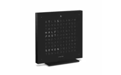 QlockTwo Earth 13,5 Deep Black