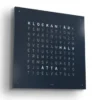 Qlocktwo Earth 45 Universe Edition Midnight