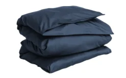 Sateen Påslakan Enkelt Marine