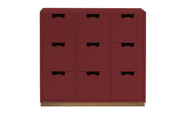 Snö Byrå B3 Brown Red