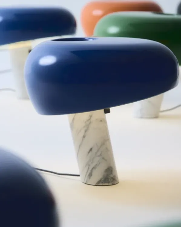 Snoopy Bordslampa Navy Blue