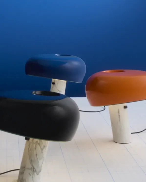 Snoopy Bordslampa Navy Blue