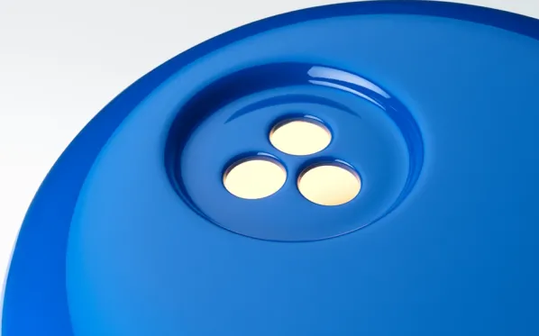 Snoopy Bordslampa Navy Blue