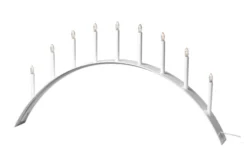 Spica Bow 9 Adventsljusstake