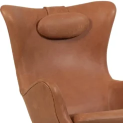 Status Fåtölj Vintage Läder