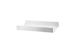 String Galvaniserad Hyllplan Metall 58 x 30 cm Hög Kant