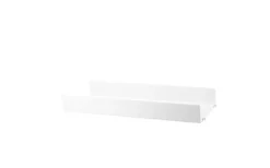 String Hyllplan Metall 58 x 20 cm Hög Kant