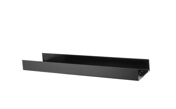 String Hyllplan Metall 78 x 20 cm Hög Kant