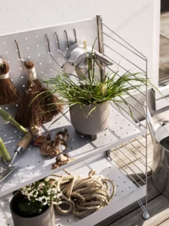 String Vertikala Krokar Till Galvaniserad Ryggskiva 4-pack