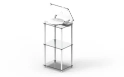Transparent Turntable Stand Stativ