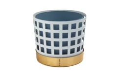 Trio Square Kruka Vit