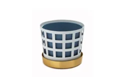 Trio Square Kruka Vit
