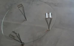 Trisuperellips Glas Soffbord