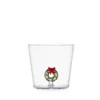 Tumbler Christmas Wreath Glas