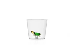 Tumbler Green Turtle Glas