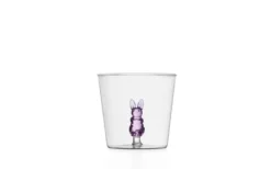 Tumbler Pink Rabbit Glas