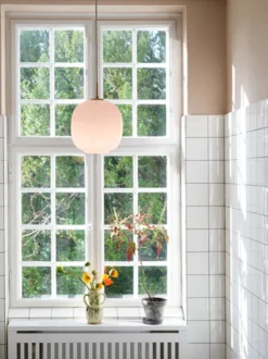 VL45 Radiohus Pendel Taklampa Pale Rose