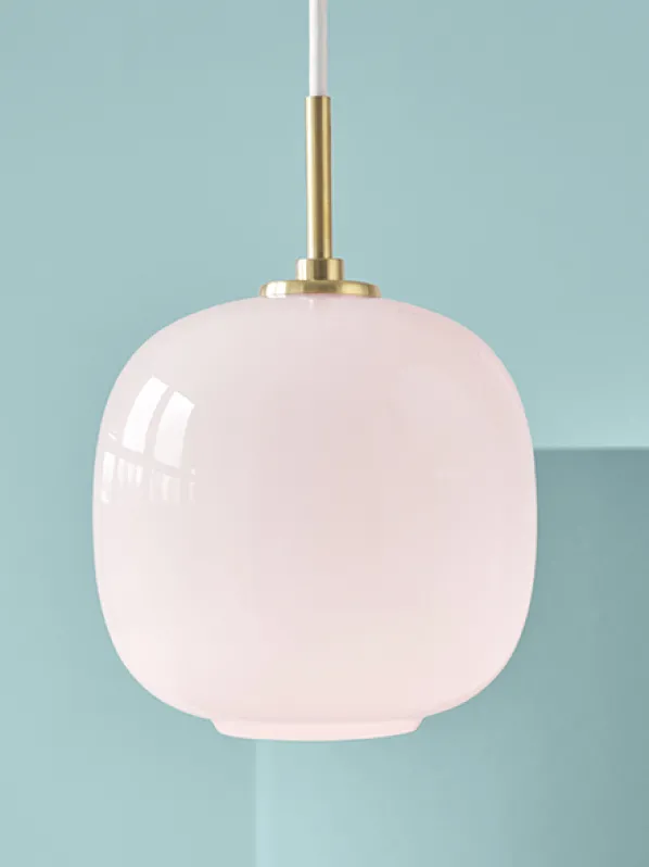 VL45 Radiohus Pendel Taklampa Pale Rose