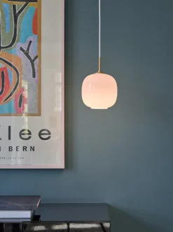 VL45 Radiohus Pendel Taklampa Pale Rose