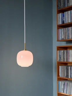 VL45 Radiohus Pendel Taklampa Pale Rose