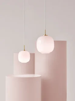 VL45 Radiohus Pendel Taklampa Pale Rose