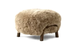 Wulff Pouf ATD3 Pall Sheepskin Honey