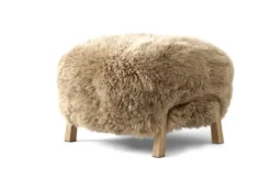 Wulff Pouf ATD3 Pall Sheepskin Honey